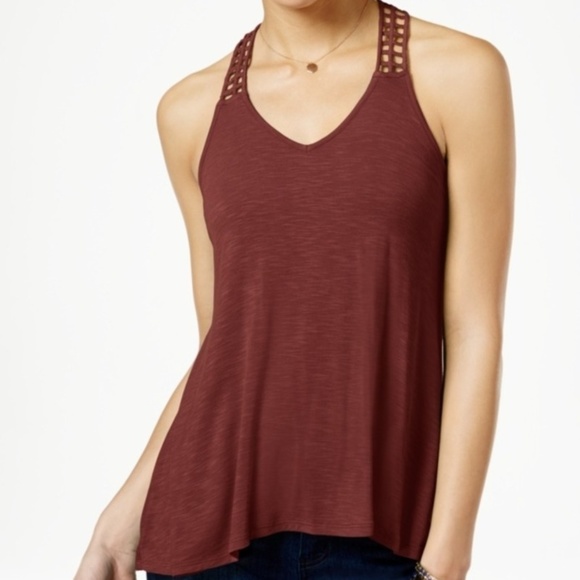 American Rag Tops - NWT [American Rag] crocheted back tank top #546